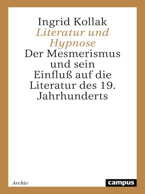 cover image of Literatur und Hypnose